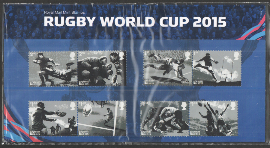 (image for) 2015 Rugby World Cup Royal Mail Presentation Pack 517